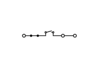 Erotusliitin Wago Topjob S 2202-sarja - EROTUSLIITIN TOPJOB S 3-NAP, 0,25-2,5(4)MM² HAR