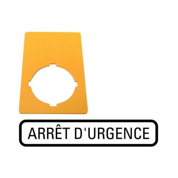 Hätä-/seis-kilpi RMQ-Titan, Eaton HÄTÄ-/SEIS KILPI M22-XZK-F99 FR ARRÊT D´URGENCE