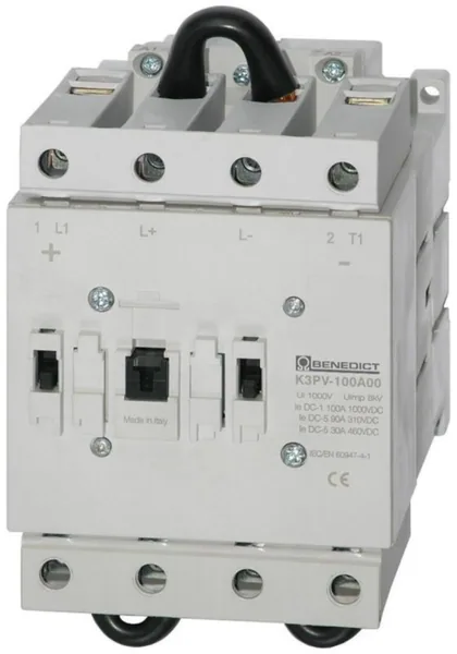Kontaktori Benedict 1N 100A 1000VDC DC1