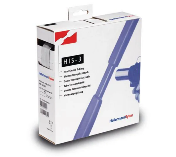 Kutisteletku HellermannTyton HIS-PACK HIS-3 24/8 KIR 3m/LTK