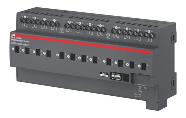Lähtöyksikkö ABB ABB-free@home, 12X16A 230V DIN