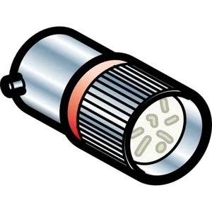 Merkkivalo hehku Schneider Electric Harmony - MERKKIVALOKALUSTE LED HARMONY DL1CJ0244 24V PUN