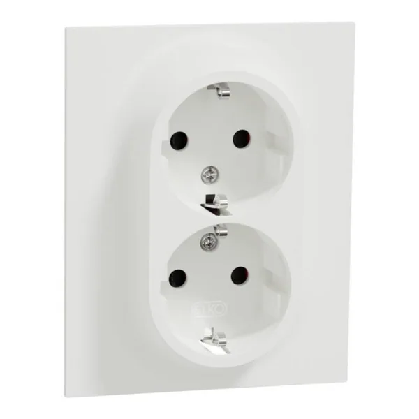 Pistorasia ELKO One uppoasennus IP21 2S/16A//IP21 UPJ VAL