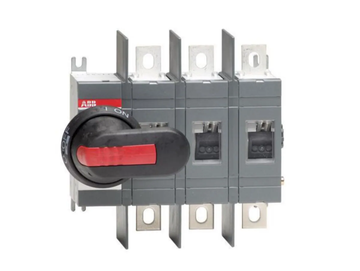 Kuormankytkin vääntö ABB UL/CSA 3-napainen 3-NAP. IN=200A 480V – musta
