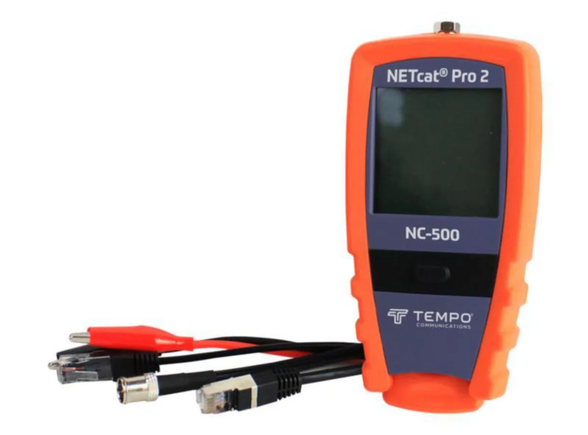 Lähiverkkotesteri Tempo NETcat Pro2 - LÄHIVERKKOTESTERI NETCAT PRO2