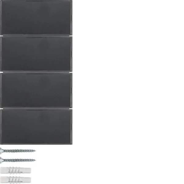 Painike KNX Hager S.1 8-PAIN. MI/RGB-MV ANT/ALU