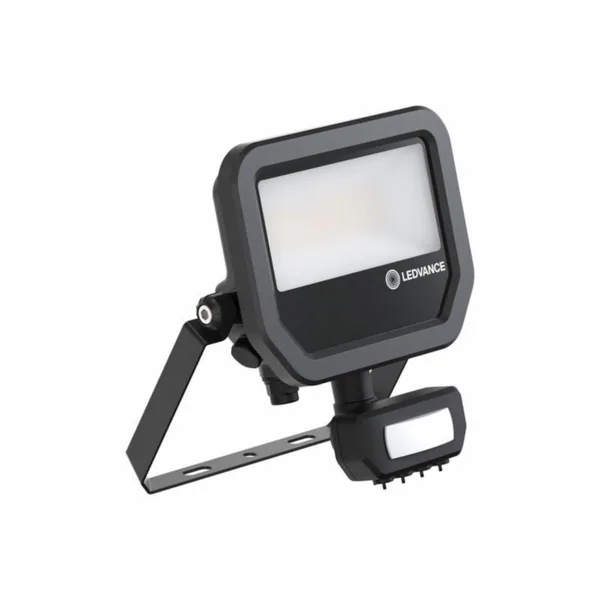 Tunnistinvalonheitin Ledvance Floodlight PFM musta FL 20 2200LM 830 SYM S ML BK