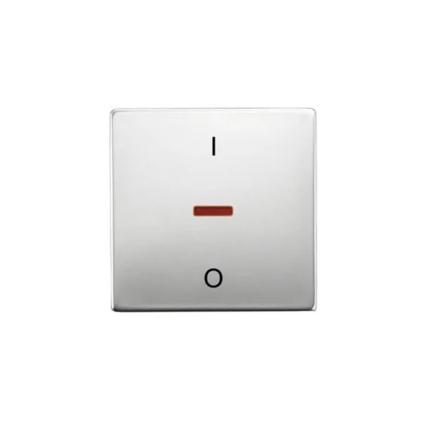 Vipu ABB Impressivo punaisella linssillä ja 1/0 merkinnällä VIPU1/IP20 LI