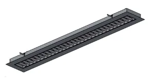 Yleisvalaisin uppo SG Armaturen Ecoline Office R - YLEISVAL UPPO ECOLINE OFFICE R 1200 RUNKO VA 3900LM 4000K