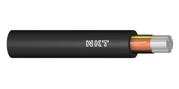 Alumiinivoimakaapeli AXMK-PE 4x25 NKT FLEX 4G25 1 KV K1000