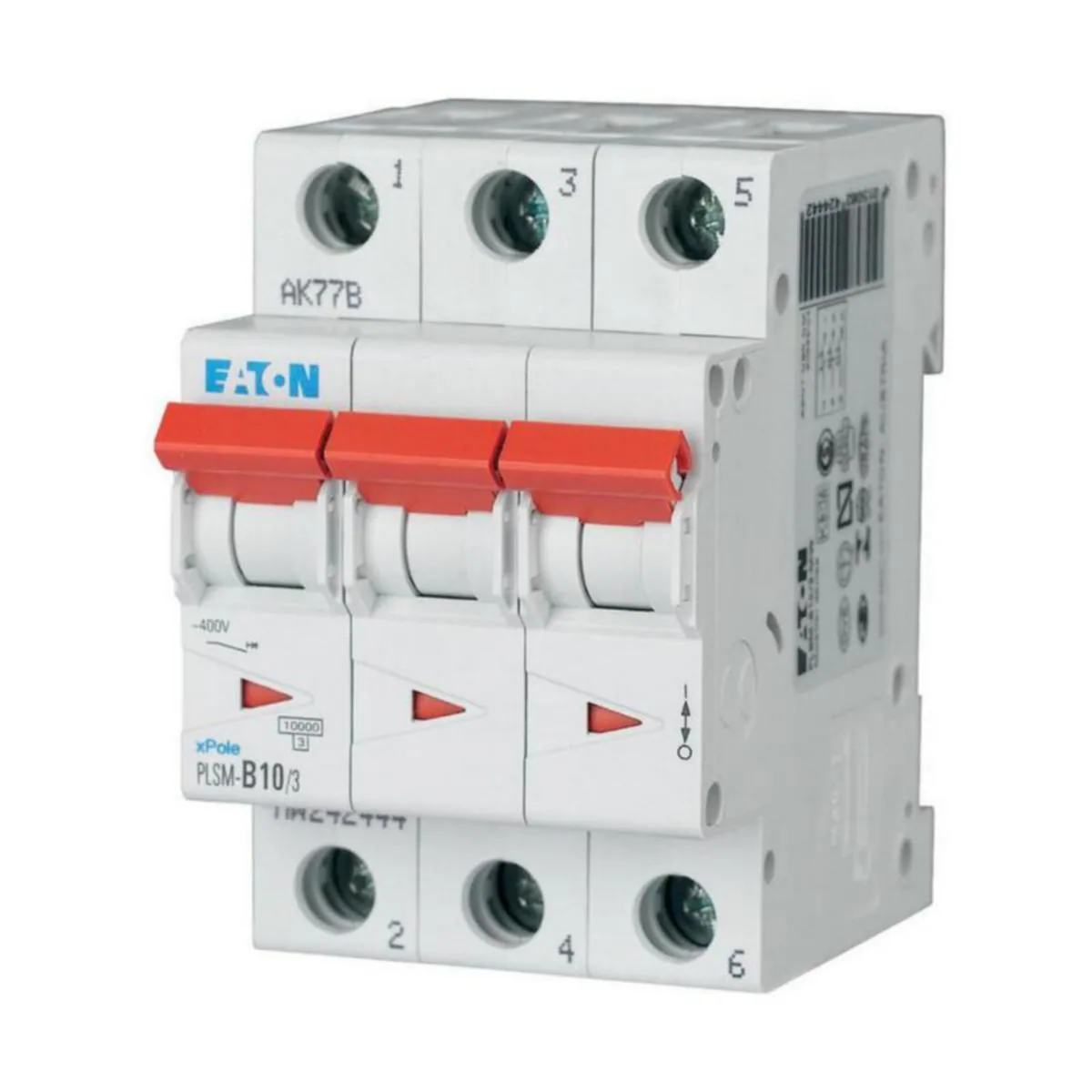 Johdonsuojakatkaisija Eaton Xpole PLSM-C10/3-MW