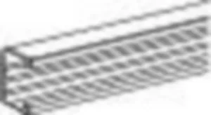 Johtokanava Schneider Electric Thorsman TEK-U - JOHTOKANAVA THORSMAN TEK-U 100 PV 2.55M