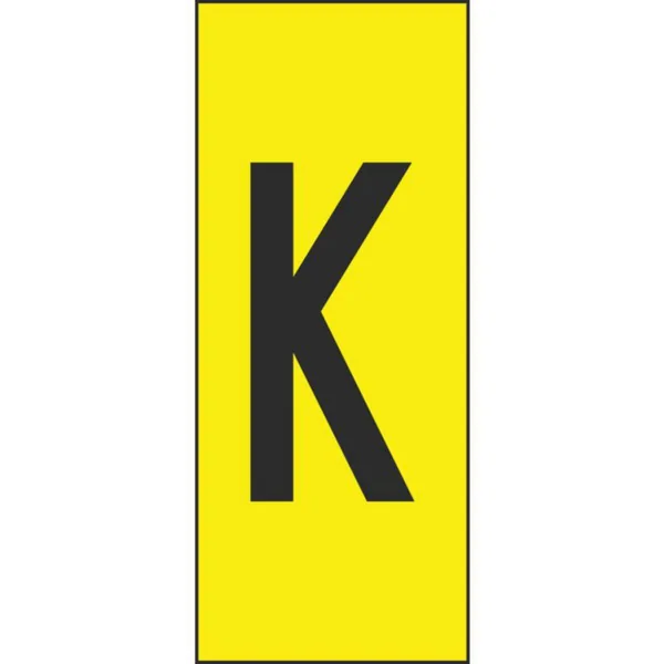 Merkintäkilpi Hammarprodukter H50 kirjaimet K