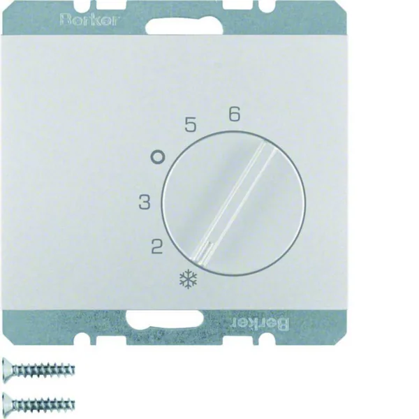 Huonetermostaatti Hager K.5 5/30 1VK 10A AN-AL