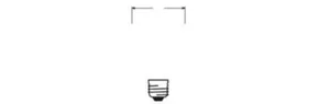 Kohdelamppu Ledvance Performance Spot R63 - KOHDELAMPPU LEDVANCE R63 4,8W/827 350LM E27 36D