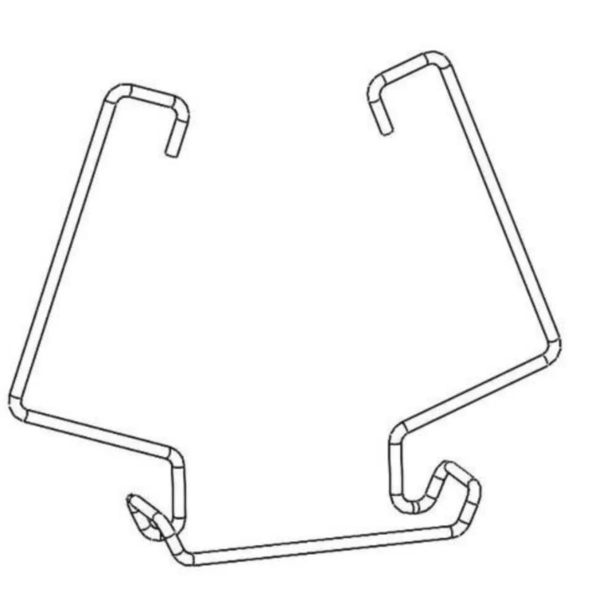 Mekaaninen lisätarvike Greenled OMEGA LINEAR GEN3 - MEK. LISÄTARV OMEGA LINEARGEN3 MEK-KANNAKE 50-110MM RST