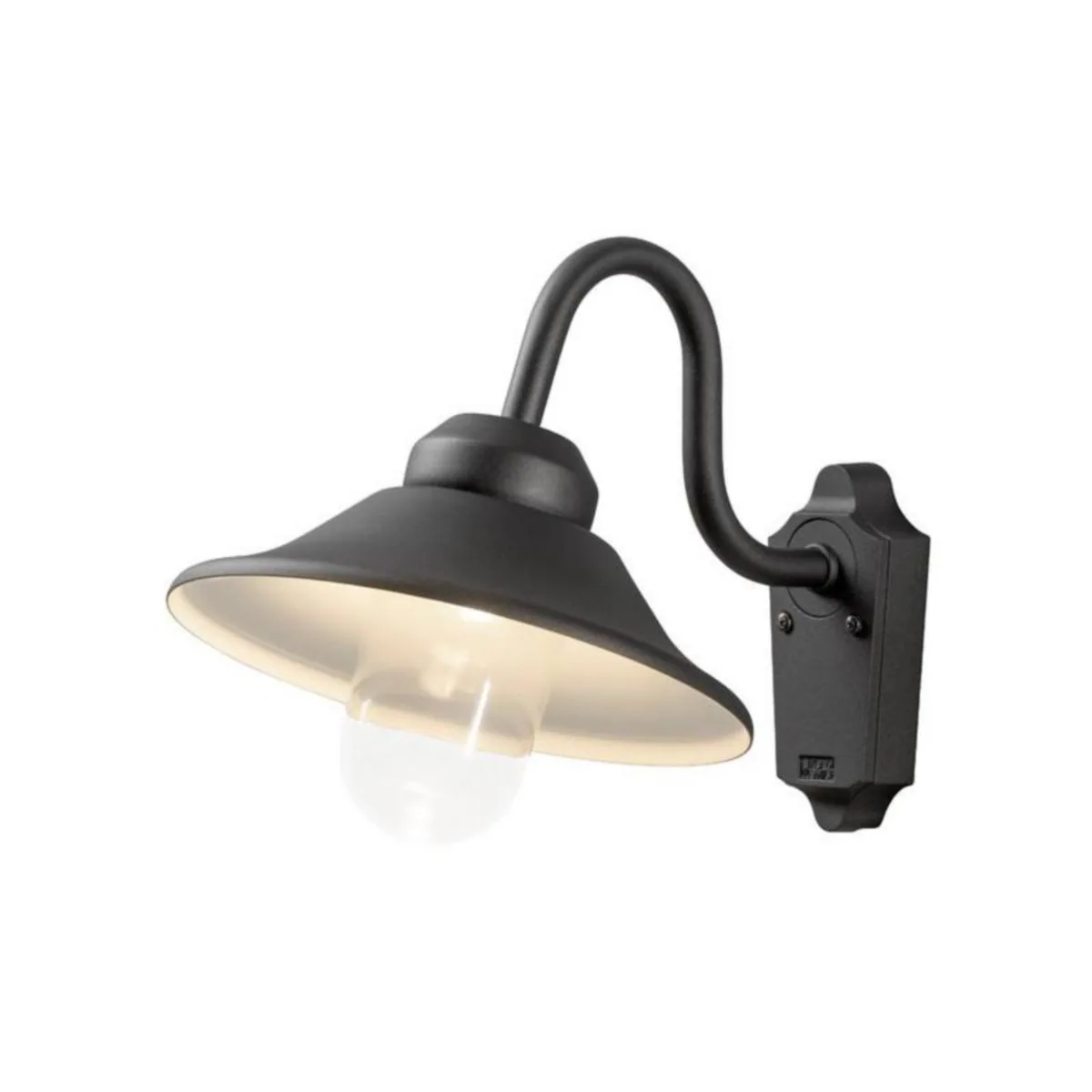 Seinävalaisin ulko Konstsmide Vega 564-750 IP44 8W MU – 3000