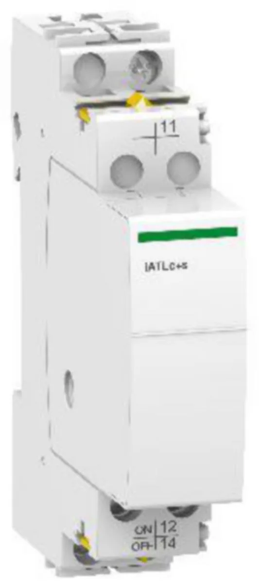 Sysäysrele Schneider Electric Acti 9 - SYSÄYSRELE ACTI9 IATLC+S KESKUSOHJ. + APUK. ITL