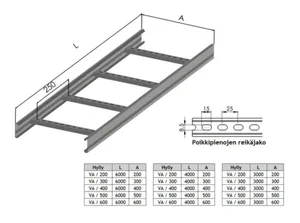 Tikashylly SKT VA 4m - TIKASHYLLY SKT VA/500 FE KZNOL 500X60X4000