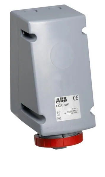 Voimapistorasia Amphenol Tough & Safe 6h, 32A, IP67/IP69, 3P+E