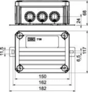 Jakorasia OBO BSS E90 - JAKORASIA E90 BSS T100ED 4X8AD, IP66, E90