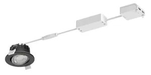 Kohdevalaisin Philips Ledinaire All-in - KOHDEVALAISIN LEDINAIRE ALL-IN 550LM CCT 6W 60D IP65/IP20 BK