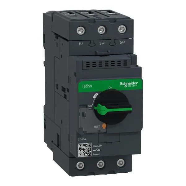 Moottorinsuojakatkaisija Schneider Electric TeSys GV3L MOOTT.SUOJAKATK. 50A