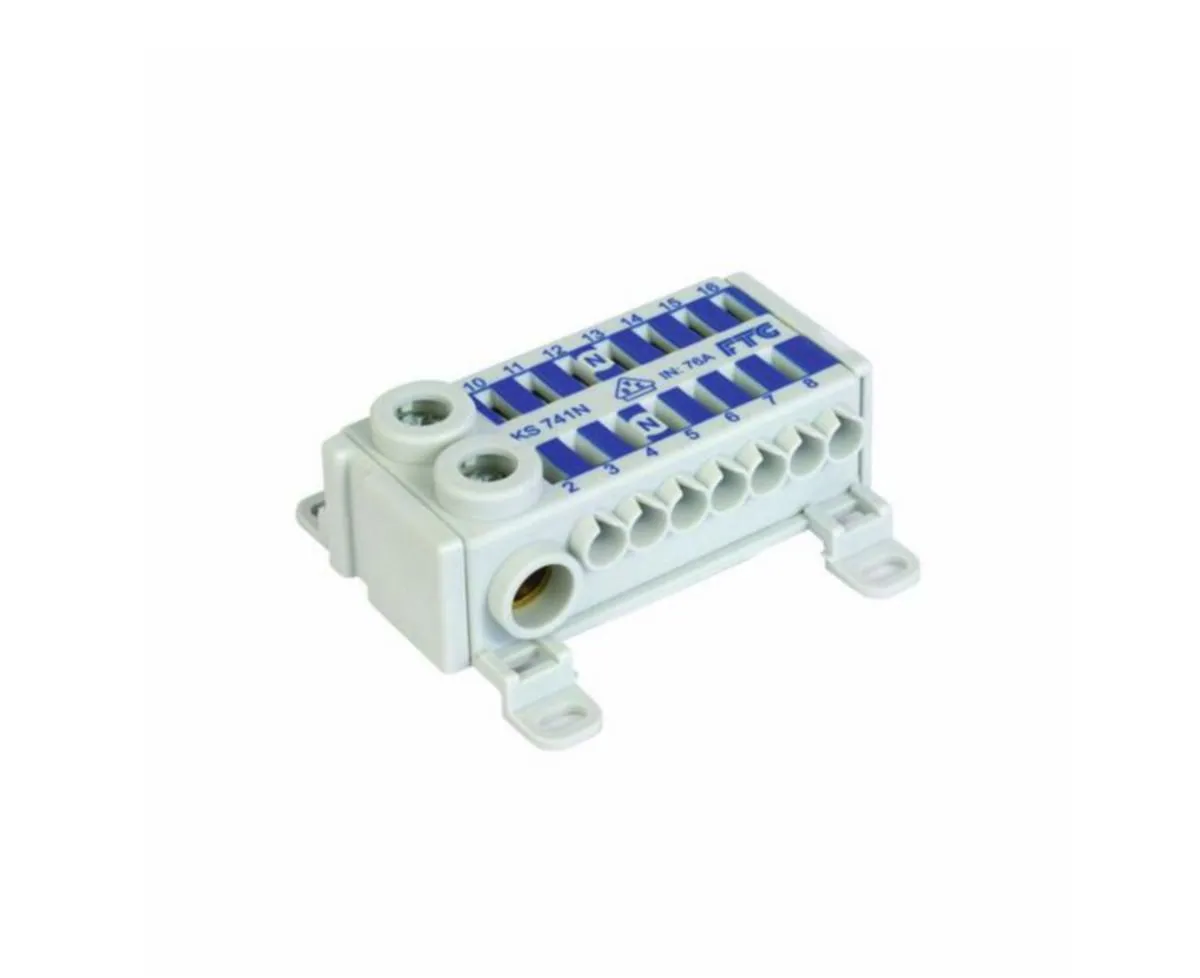 N/PE-kiskot keskuksiin FTG - N/PE-KISKO FTG 1P 2X25+14X4MM2 690V SIN
