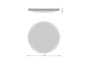 Sähköinen lisätarvike Ledvance Bulkhead Performance - SÄHKÖINEN LISÄTARVIKE LEDVANCE LISO EV 300R 15W 830 840 BLKH