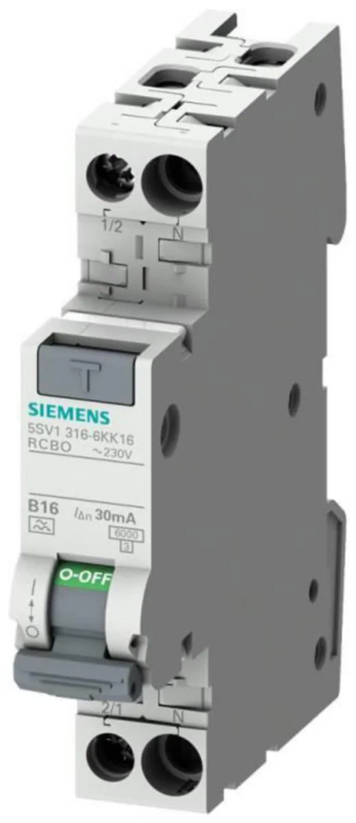 Vikavirtajohdonsuojakatkaisija Siemens Sentron - VIKAVIRTAJ.SUOJAKATK SENTRON 5SV1316-7KK02