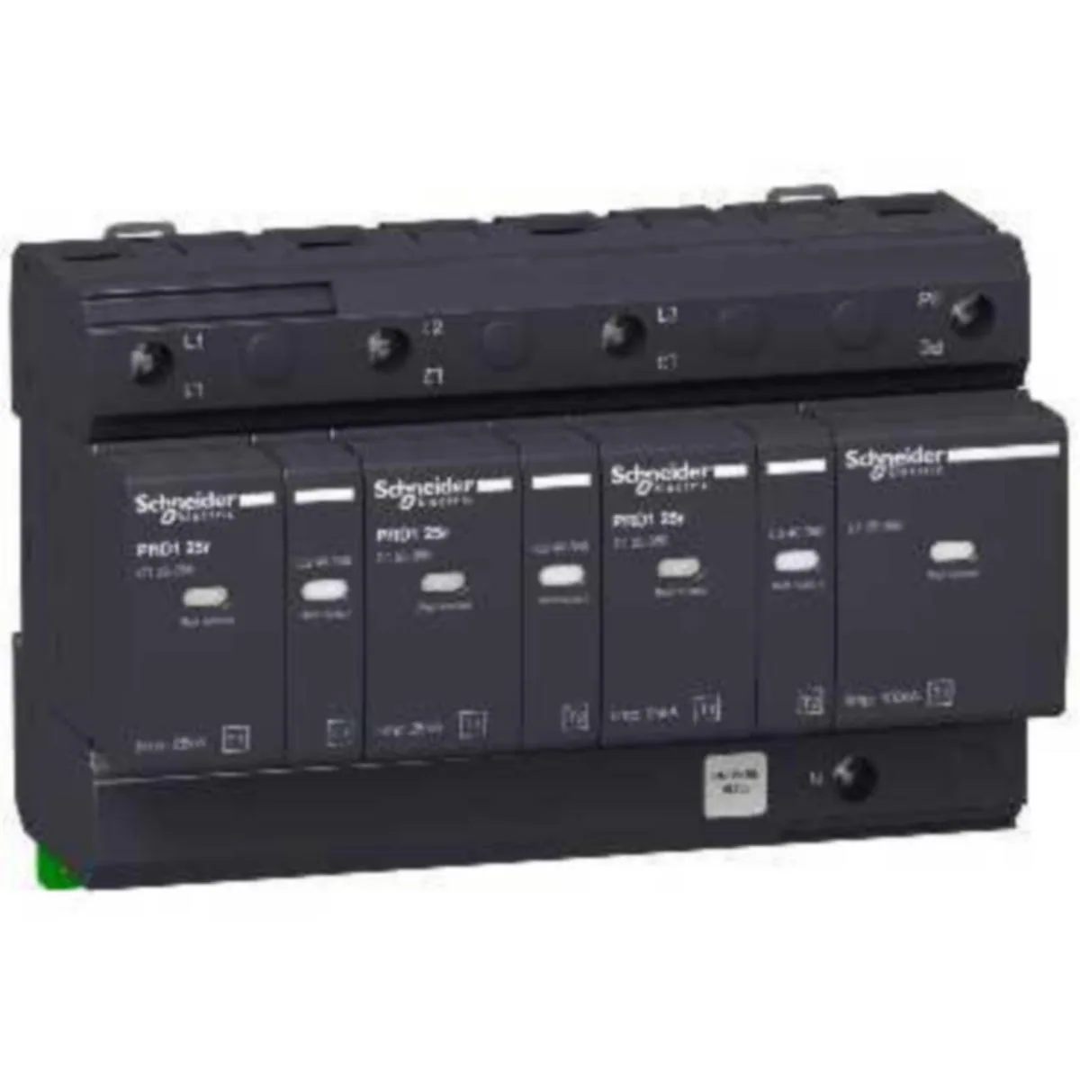 Ylijännitesuoja kiinteistö Schneider Electric Acti 9 PRD1 25R 3P+N HÄL TYYPPI 1+2