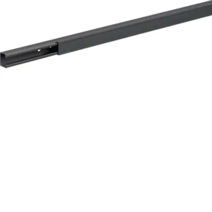 Asennuskanava Hager Tehalit.LF musta - ASENNUSKANAVA TEHALIT.LF LF15015 PVC 15x15x2000 MUS