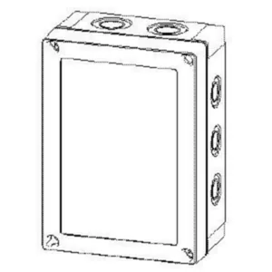 Asennuskotelo PCM Fibox MNX 180x130 - ASENNUSKOTELO PC FIBOX PCM 150/60 G