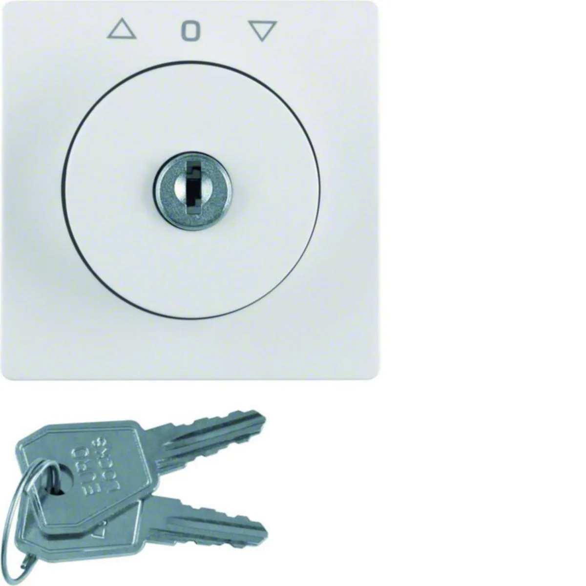 Keskiölevy Hager Q.1 PAIN. 385103/385203 VAL – valkoinen