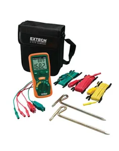 Maadoitusvastusmittari 382252 Extech - MAADOITUSVASTUSMITTARI EXTECH 20-2000Ohm AC/DC