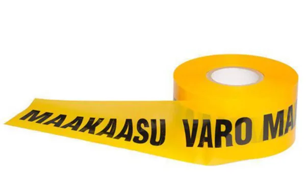 Maakaasun varoitusnauha
