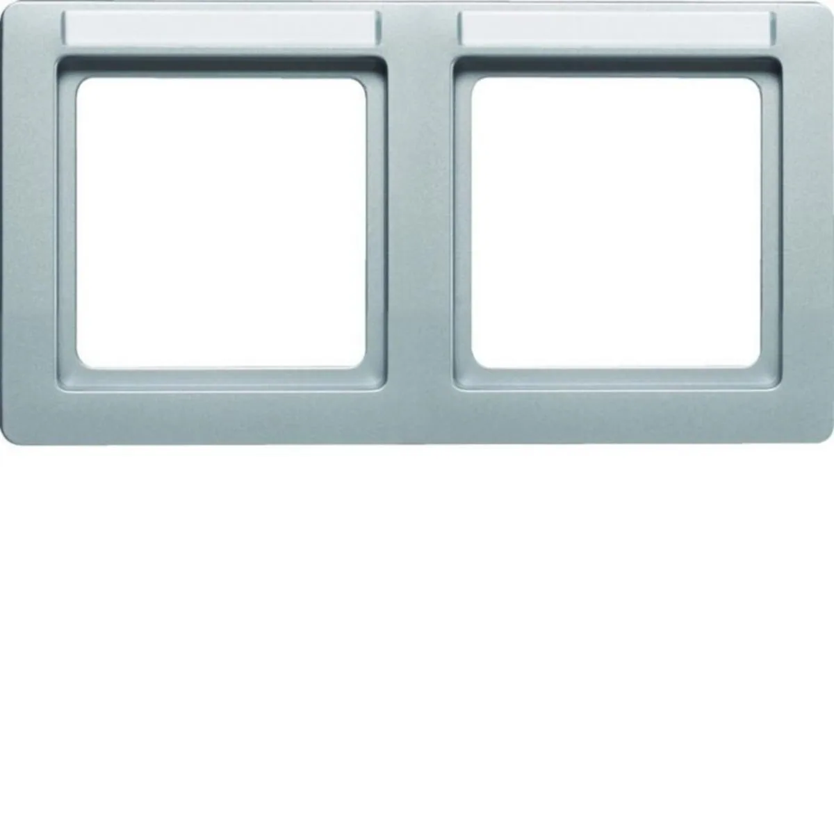 Peitelevy Hager Q.1 2f 80mm horiz. LP ALU – alumiini