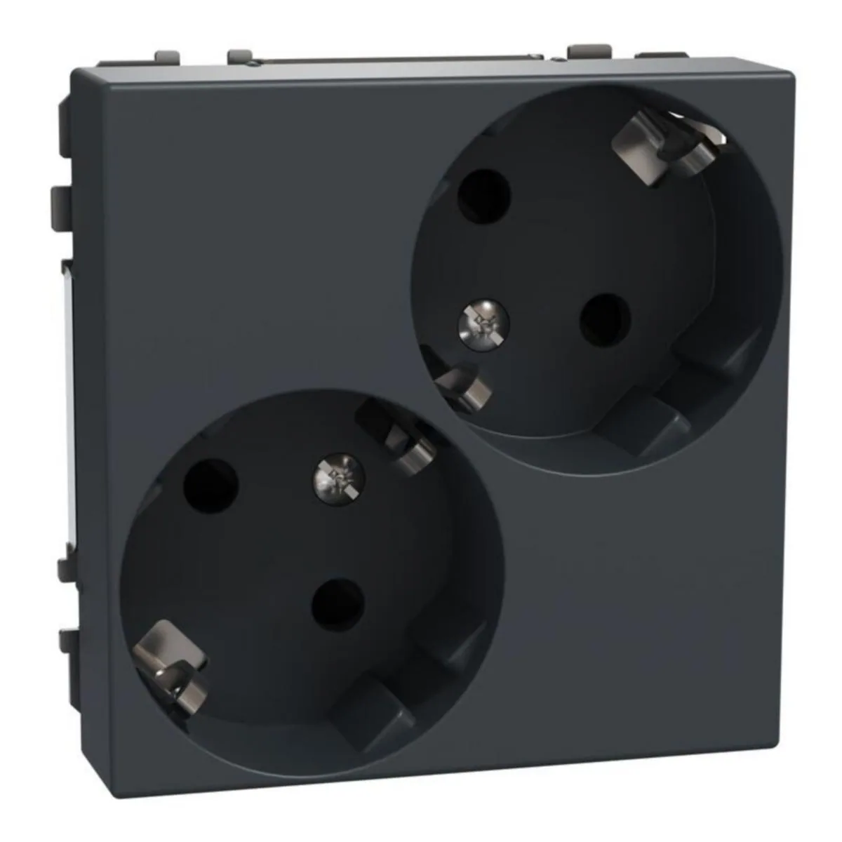 Pistorasia Schneider Electric Exxact vino 2S/16A/IP21 1X UKJ ANT – antrasiitti