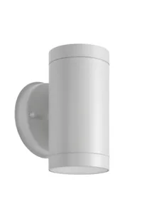 Seinävalaisin ulko Airam Alppila Double XL - SEINÄVAL ULKO ALPPILA DOUBLEXL IP44 2XGU10 GLC WH