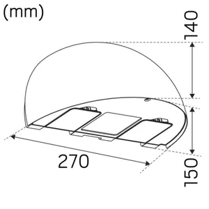 Seinävalaisin ulko Hide-a-lite Arc LED - SEINÄVALAISIN ULKO HIDE A LITE ARC UTTAG ANTRASIITTI