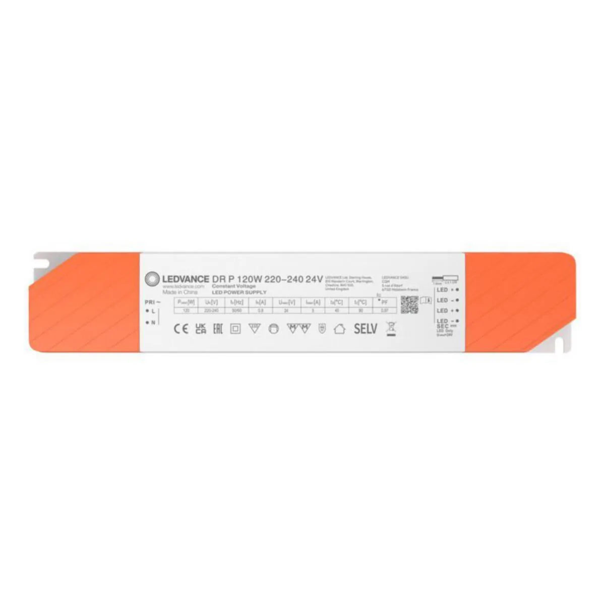Elektroninen liitäntälaite Ledvance DR Performance CV DR P 120W 220-240V 24V ON/OFF