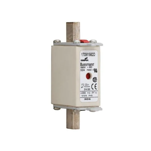 Kahvasulake Bussmann erikoisnopea kahva 0 170M1562D 690V 32A 000