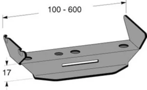 Keskikannatin MP-Bolagen levyhyllylle - KESKIKANNATIN MP-BOLAGEN MP-556S 300mm LEV