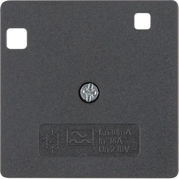 Keskiölevy Hager S.1 RCD 284401 50x50 ant