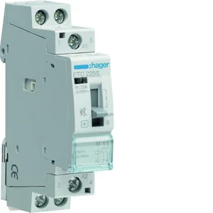 Kontaktori Hager LVV hurinaton - KONTAKTORI HAGER ETC225S 2S 25A K.230V LVV HUR