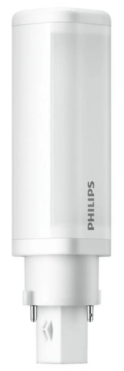 LED-pistokantalamppu Philips CorePro G24D-1 840 13=6W PLC 2P EM230V – 4000