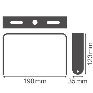 Mekaaninen lisätarvike Ledvance High Bay Value - MEKAANINEN LISÄT HIGH BAY VALU HB COMP BRACKET 120W