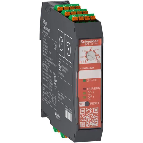 Moottorikäynnistin Schneider Electric TeSys LZ8H6X53BD SV 1.5-6.5A24VDC