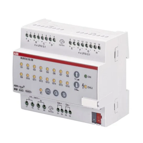 Väylämuunnin KNX ABB KNX/DALI 1-KAN, T DIN