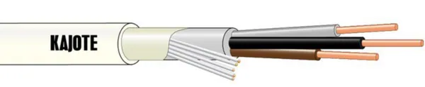Asennuskaapeli Kajote MPLM 3 X 1,5/1 N VALK, R50 ECA